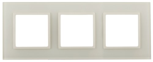 Рамка универсальная Эра Elegance 3-м. стекло слоновая кость/слоновая кость фото Рамка универсальная Эра Elegance 3-м. стекло слоновая кость/слоновая кость картинка